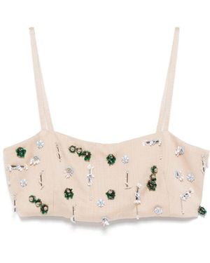 Christopher Esber Embla Bandeau - Natural