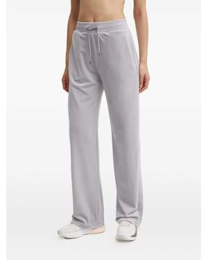 Guess Rhinestone-Embelished Drawstring-Fastening Pants - Gray