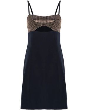 MICHAEL Michael Kors Thin Straps Mini Dress - Blue