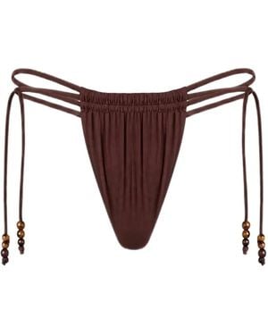 Nicholas Slip Bikini Runa - Marrone