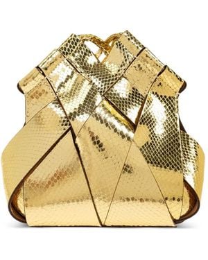 Ulla Johnson Charlotte Metallic Leather Cross Body Bag
