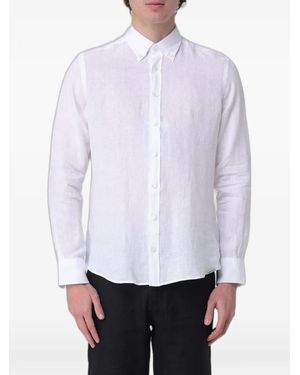 Colmar Long-Sleeve Linen Shirt - White