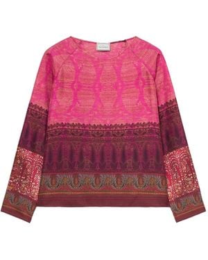 Pierre Louis Mascia Paisley-Print Shirt - Red