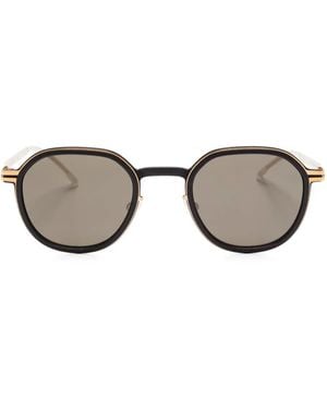 Mykita Birch-Detail Sunglasses - Black