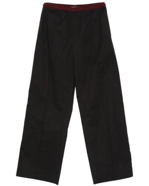 Plan C Elasticated Pants - White