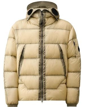 C.P. Company D.D. Shell Explorer Lens Down Jacket - Natural