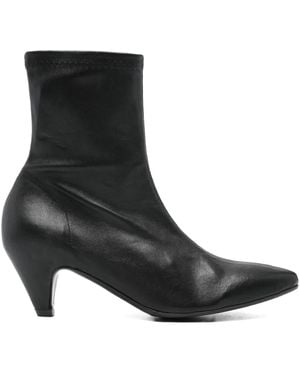 Roberto Del Carlo Stiefeletten Mit Spitzer Kappe - Schwarz