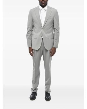 Corneliani Single-Breasted Notch-Lapel Suit - Grey