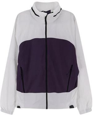 The North Face Hke Utility Logo Print Relaxed Fit Jacket - Blue