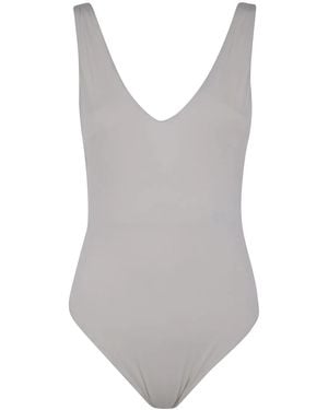 Entire studios V-Neck Bodysuit - Grey