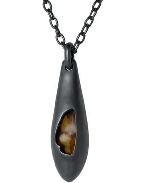 Parts Of 4 Collier Chrysalis En Argent Sterling - Blanc