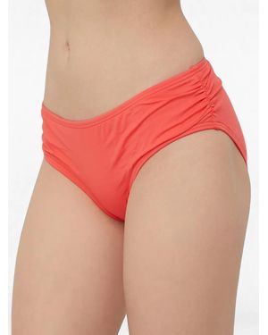 MICHAEL Michael Kors Ruched Bikini Bottoms - Pink