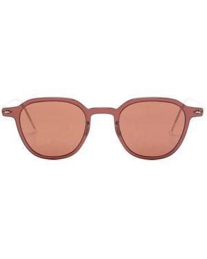 Lindberg Zonnebril Met Rond Montuur - Roze