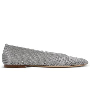 Burberry Mesh Ballet Flats - Grey