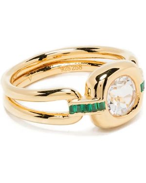 V Jewellery Gaia Ring - Metallic