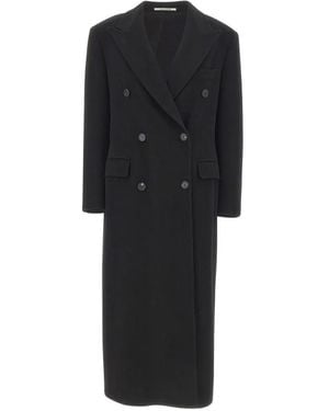 Tagliatore Caitlyn Double-Breasted Coat - Black
