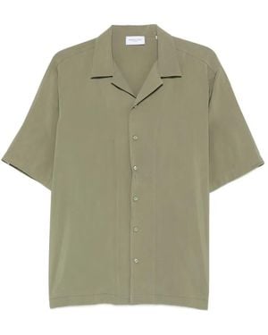 FAMILY FIRST Camp-Collar Short-Sleeve Shirt - Green