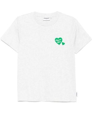 Chocoolate Camiseta Con Parche Del Logo - Blanco