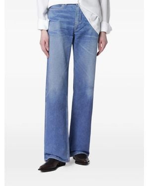 Our Legacy Wata Stone-Washed Jeans - Blue