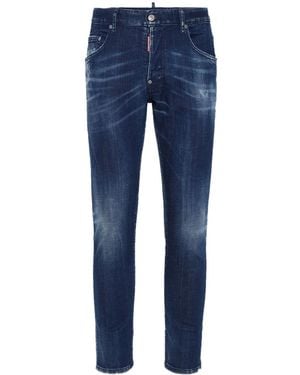 DSquared² Jeans Aus Baumwollstretch - Blau