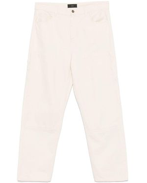 Alanui Cotton Trousers - White