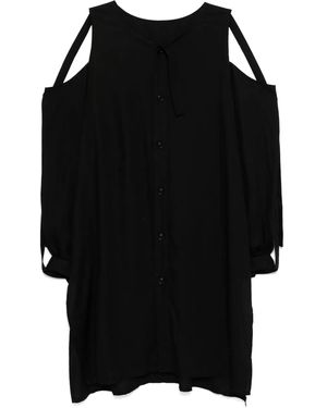Y's Yohji Yamamoto Camisa de manga larga - Negro