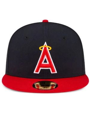 KTZ 59Fifty Los Angeles Angels Authentic Embroidered-Logo Cap