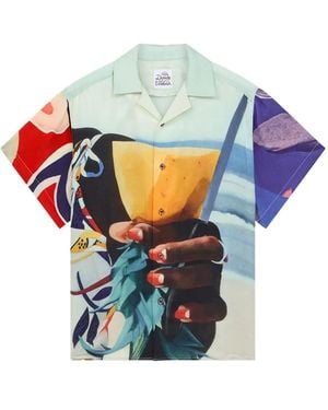 Donde Esteban Salpicon Shirt - Blue