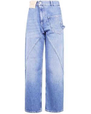 JW Anderson J. W.Anderson Twisted Workwear Jeans - Blue