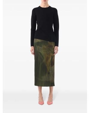 Jason Wu Asymmetric Sweater - Black