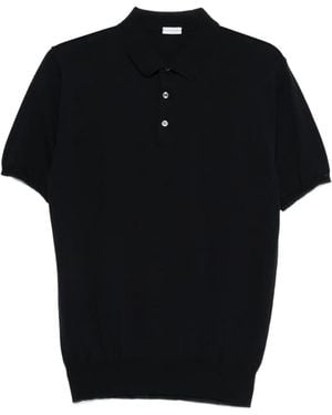 Caruso Navy Polo Shirt - Black