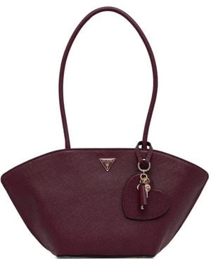Guess Bolso de hombro Bolena - Morado