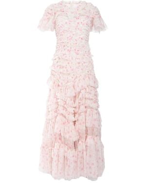 Needle & Thread Rose Ditsy Gown - Pink