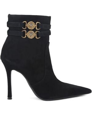 Kurt Geiger Suede Mansion Ankle Boots - Black