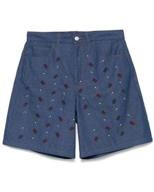 Marni Denim Shorts - Blue