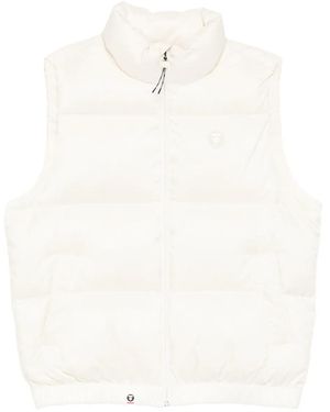 Aape By A Bathing Ape ロゴパッチ ベスト - ホワイト