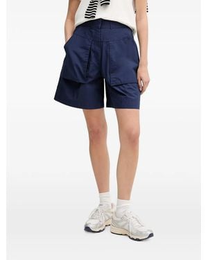 Napapijri Patch-Pocket Shorts - Blue