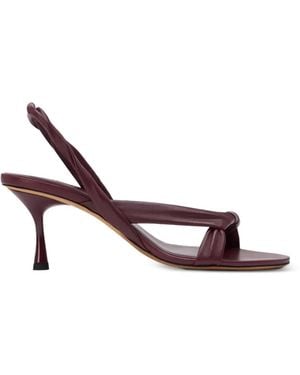 STUDIO AMELIA Siena Braided Sandals - Pink