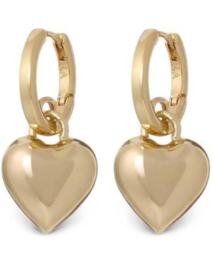 Roxanne Assoulin Itsy Bitsy Heart Earrings - Metallic