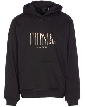 Daily Paper Printed hoodie - Schwarz