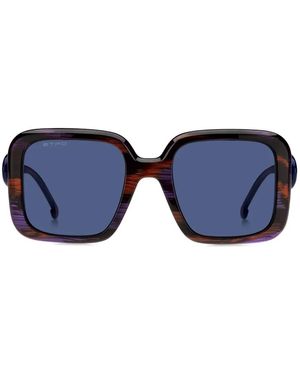 Etro Paisley Sunglasses - Blue