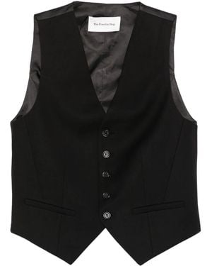 Frankie Shop Gelso Waistcoat - Black