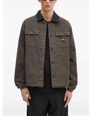 Stan Ray Contrast-Collar Jacket - Gray