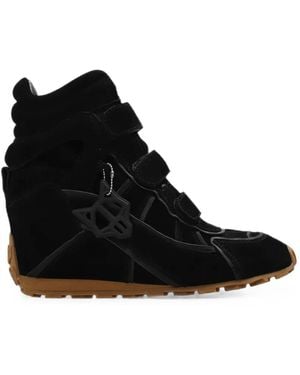 Naked Wolfe Element Touch-Strap Trainers - Black