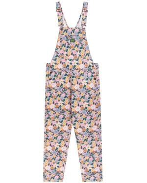 Favorite People Blossom Floral-Print Overalls - White