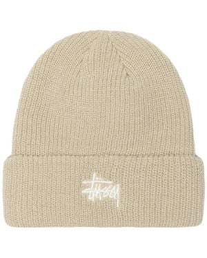 Stussy Basic Cuffed Beanie - Natural
