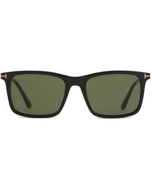 Tom Ford Square-Frame Sunglasses - Green