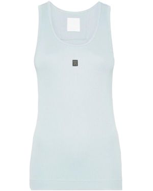 Givenchy Top 4G aus Jersey - Blau