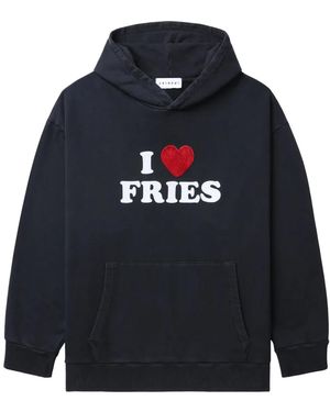 Joshua Sanders I Love Fries Hoodie - Blue