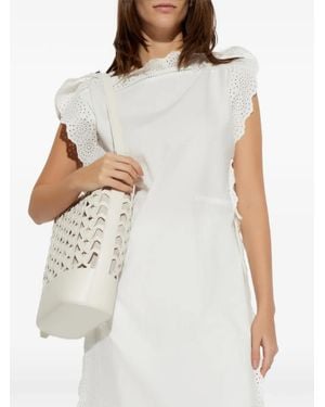 By Malene Birger Broderie-Anglaise Blouse - White